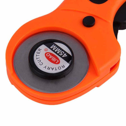 Ultimate 45mm Stainless Steel Rotary Cutter for Seamless Fabric Precision - Très Elite