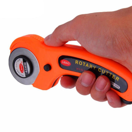Ultimate 45mm Stainless Steel Rotary Cutter for Seamless Fabric Precision - Très Elite