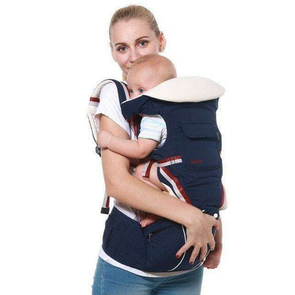 Ultimate 9-in-1 Ergonomic Baby Carrier Set: Luxury Solution for Infants 0-2 Years, Supports up to 17kg.