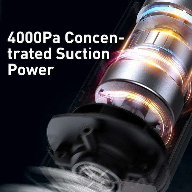 Ultimate Cordless Car and Home Vacuum Cleaner with Powerful 4000Pa Suction