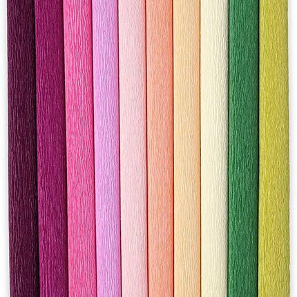 Ultimate Floral Crepe Paper Craft Kit: Design Gorgeous Life-Size Blooms - Très Elite