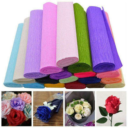 Ultimate Floral Crepe Paper Craft Kit: Design Gorgeous Life-Size Blooms - Très Elite