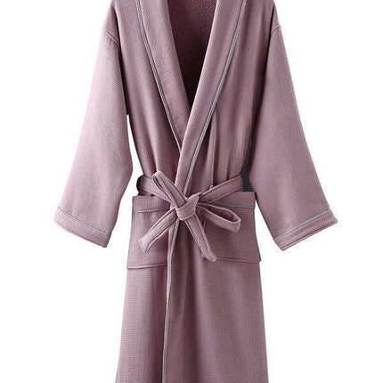 Ultimate Luxury Unisex Cotton Robe Set for Year-Round Comfort