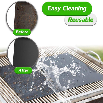 Ultimate Non-Stick Reusable BBQ Grill Mat for Healthier Outdoor Cooking - Très Elite