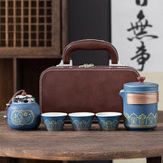 Ultimate On-the-Go Kung Fu Tea Experience Set for Aficionados - Très Elite