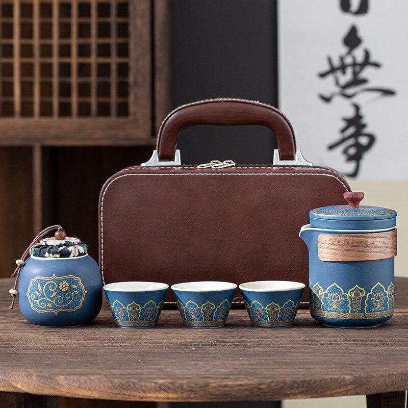 Ultimate On-the-Go Kung Fu Tea Experience Set for Aficionados - Très Elite