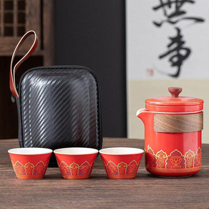 Ultimate On-the-Go Kung Fu Tea Experience Set for Aficionados - Très Elite