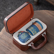 Ultimate On-the-Go Kung Fu Tea Experience Set for Aficionados - Très Elite