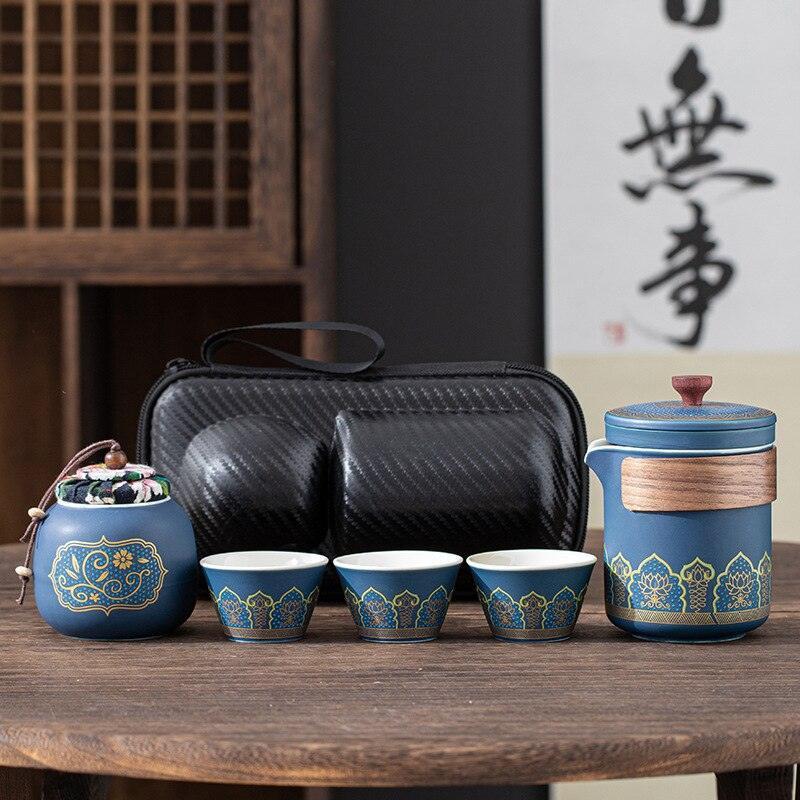 Ultimate On-the-Go Kung Fu Tea Experience Set for Aficionados - Très Elite