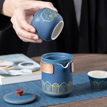 Ultimate On-the-Go Kung Fu Tea Experience Set for Aficionados - Très Elite