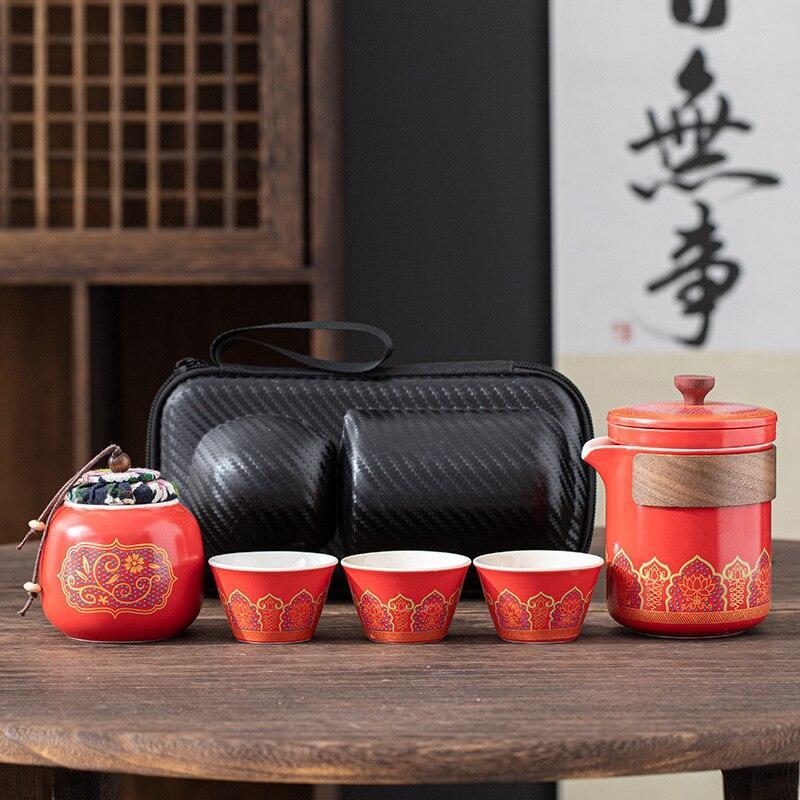 Ultimate On-the-Go Kung Fu Tea Experience Set for Aficionados - Très Elite