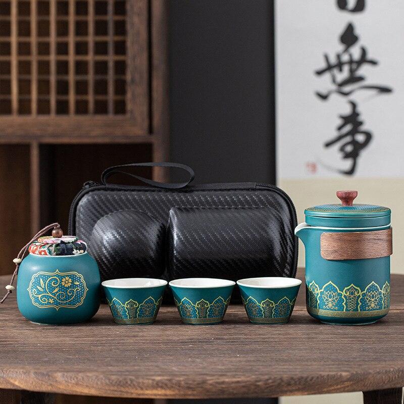 Ultimate On-the-Go Kung Fu Tea Experience Set for Aficionados - Très Elite