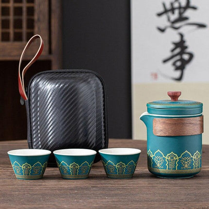 Ultimate On-the-Go Kung Fu Tea Experience Set for Aficionados - Très Elite