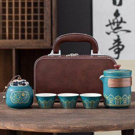 Ultimate On-the-Go Kung Fu Tea Experience Set for Aficionados - Très Elite