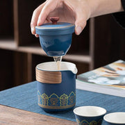 Ultimate On-the-Go Kung Fu Tea Experience Set for Aficionados - Très Elite