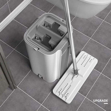 Ultimate Spin Mop Bucket with Dual-Blade Technology - Transform Your Cleaning Routine..