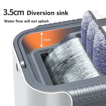 Ultimate Spin Mop Bucket with Dual-Blade Technology - Transform Your Cleaning Routine..