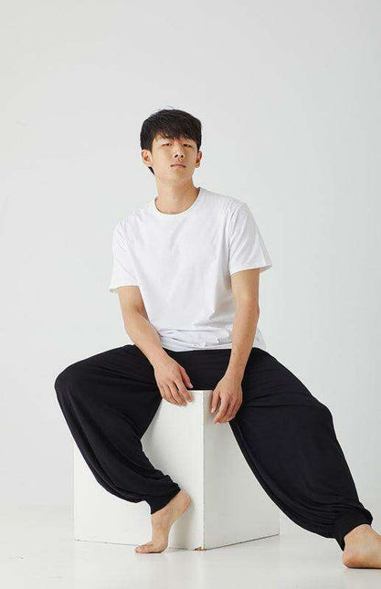Ultra-Comfort Men's Modal Lounge Pants - Chic & Cozy for Home Leisure - Très Elite