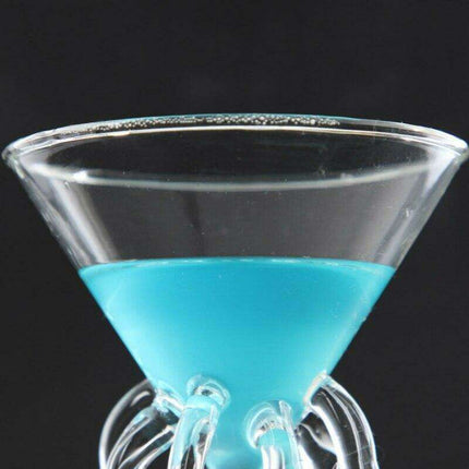 Underwater Elegance: Jellyfish-Inspired Glassware Set for Whiskey, Wine, and Martinis - Très Elite