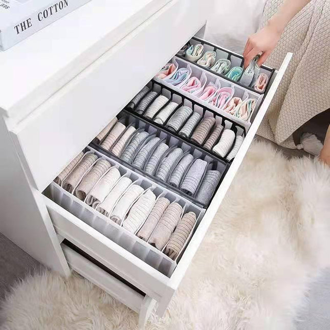 Underwear and Sock Storage Solution - Compact Organizer for Clutter-Free Closets