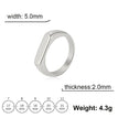 7 / 5mm Steel Color