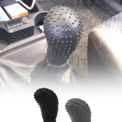 Universal Silicone Gear Shift Knob Protector - Non-Slip Cover Sleeve..