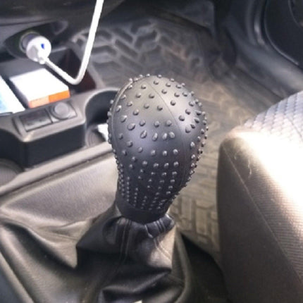 Universal Silicone Gear Shift Knob Protector - Non-Slip Cover Sleeve..