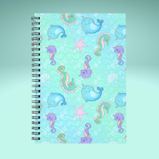 Tranquil Waves Journal - 120 Pages for Thoughtful Reflections and Organization
