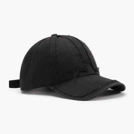 Urban Distressed Adjustable Cotton Cap - Très Elite