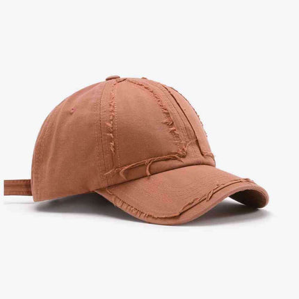 Urban Distressed Adjustable Cotton Cap - Très Elite