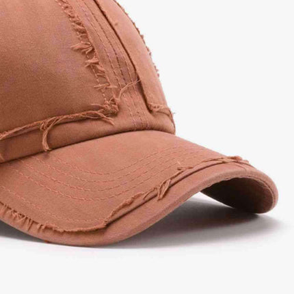 Urban Distressed Adjustable Cotton Cap - Très Elite