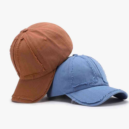 Urban Distressed Adjustable Cotton Cap - Très Elite