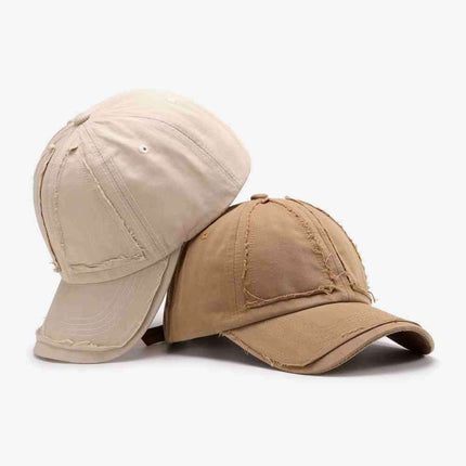 Urban Distressed Adjustable Cotton Cap - Très Elite