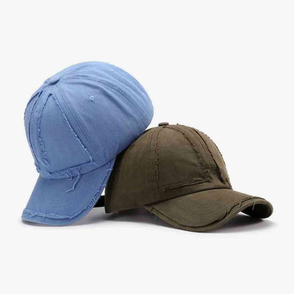 Urban Distressed Adjustable Cotton Cap - Très Elite