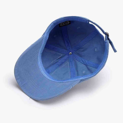 Urban Distressed Adjustable Cotton Cap - Très Elite
