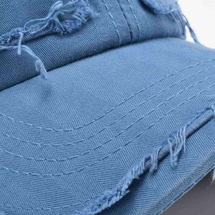 Urban Distressed Adjustable Cotton Cap - Très Elite