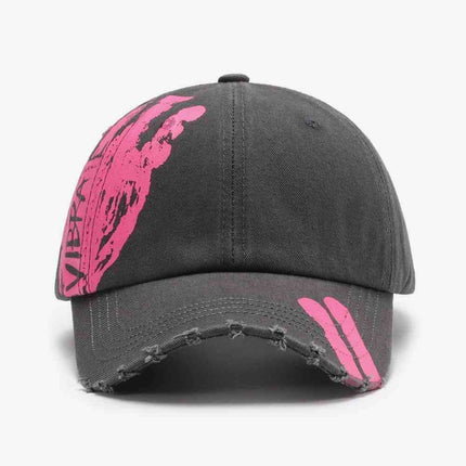 Urban Edge Distressed Graphic Cap