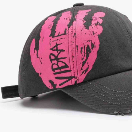 Urban Edge Distressed Graphic Cap - Très Elite