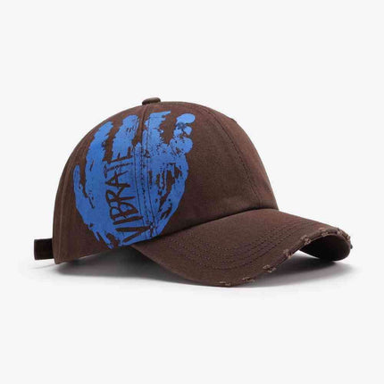 Urban Edge Distressed Graphic Cap - Très Elite