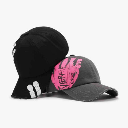 Urban Edge Distressed Graphic Cap - Très Elite