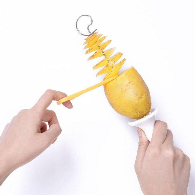 Veggie Twister Pro: Ultimate Spiral Slicer Set for Artistic Culinary Delights - Très Elite