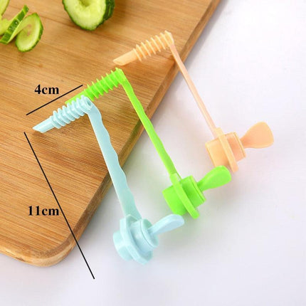 Veggie Twister Pro: Ultimate Spiral Slicer Set for Artistic Culinary Delights - Très Elite