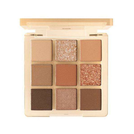 Versatile 9-Shade Butter Cream Eyeshadow Palette for Stunning Eye Looks.
