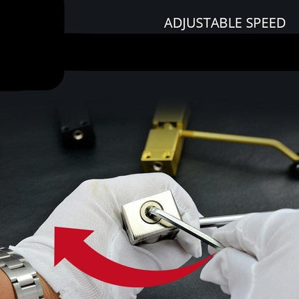 Versatile Adjustable Stainless Steel Door Closer for All Door Sizes - Très Elite