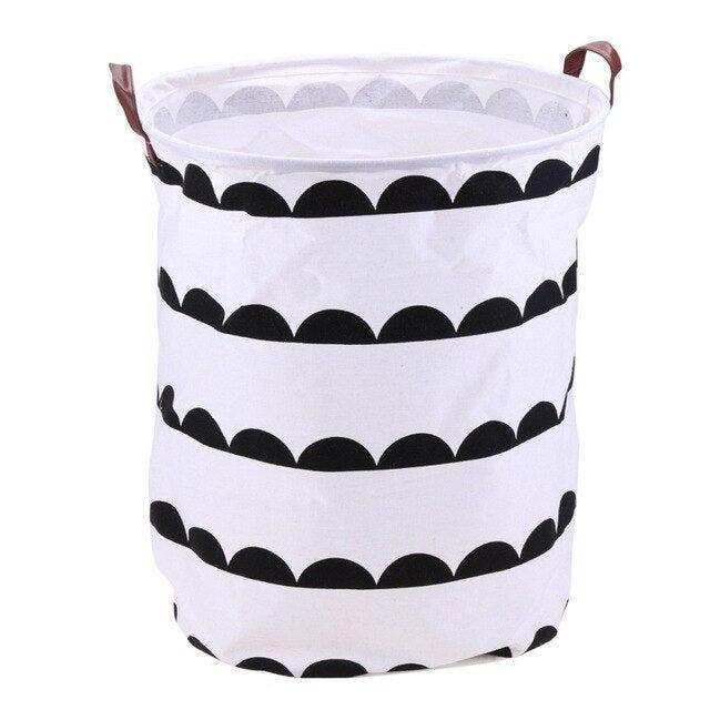 Versatile Collapsible Storage Basket for Clothes and Toys