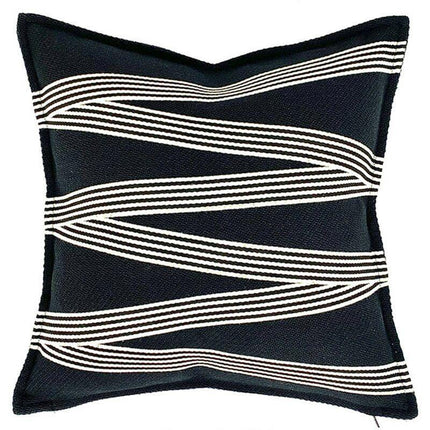 Versatile Geometric Print Reversible Pillowcase