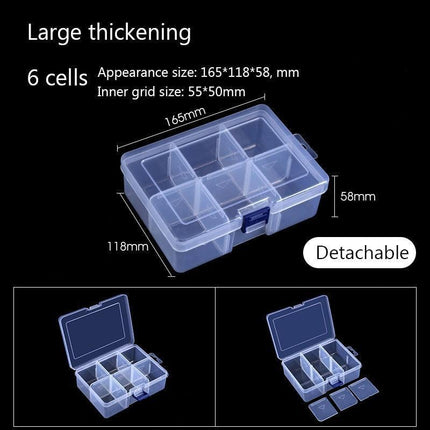 Versatile Jewelry Storage Organizer with 12 Adjustable Compartments - Très Elite