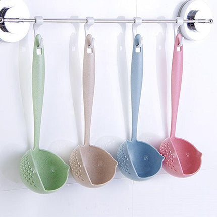 Versatile Long Handle 2-in-1 Spoon & Strainer Kitchen Utensil Set - Très Elite