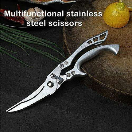Versatile Precision Kitchen Scissors - Effortlessly Cut Through Meat, Bones, and Vegetables - Très Elite
