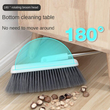 Versatile Space-Saving Broom and Dustpan Combo: Durable and Stylish Cleaning Solution - Très Elite